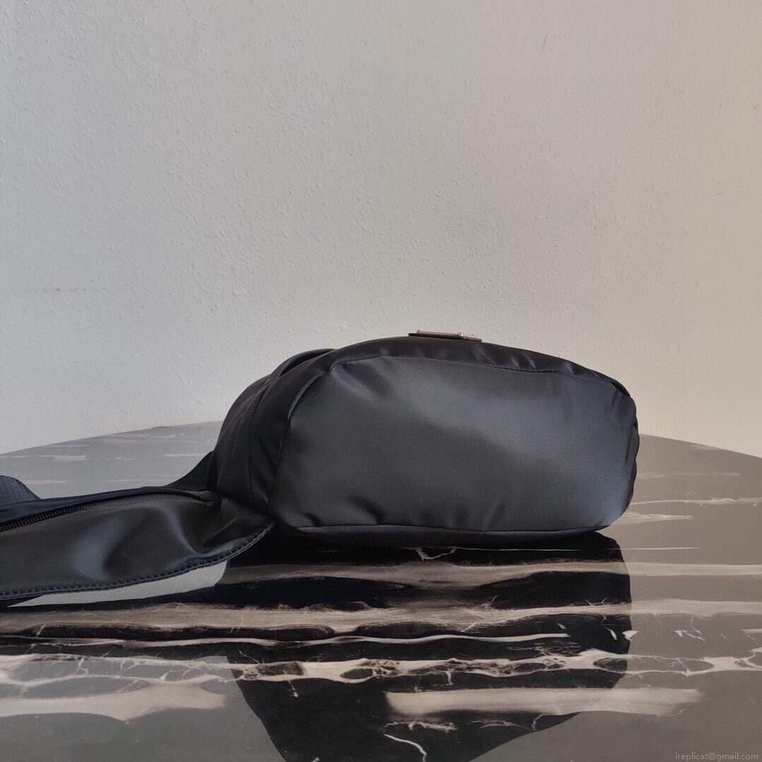 Prada Re-Nylon and leather Backpack 2VZ092 Black