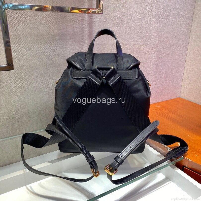 Prada Robot Fabric Backpack 1BZ677 In Black