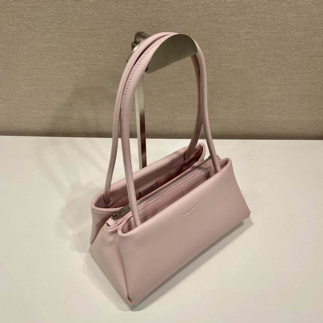 Prada 1BA368 Leather mini-bag Bag Pink
