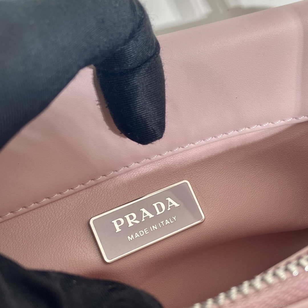 Prada 1BA368 Leather mini-bag Bag Pink