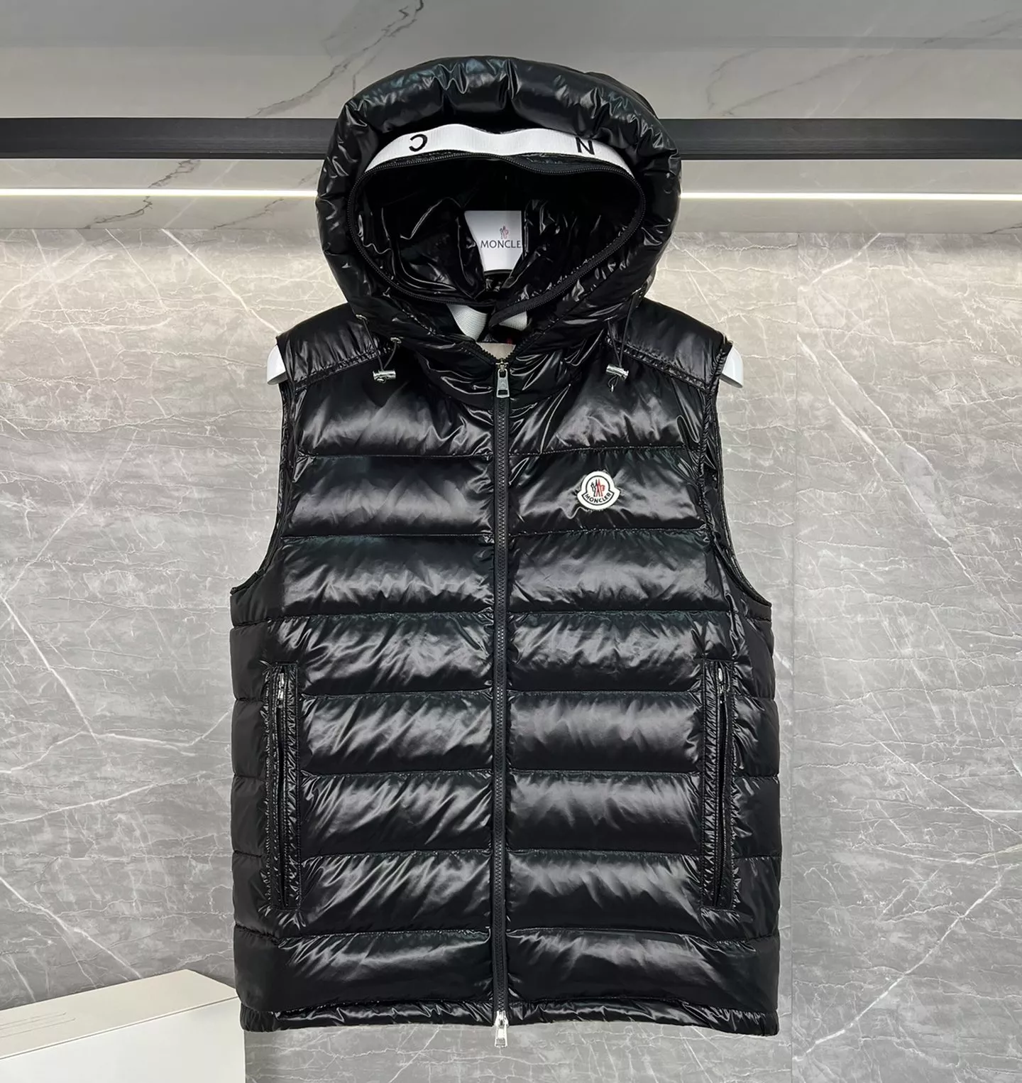 replica clothing Moncler Down Feather Coat Long Sleeved 4359508