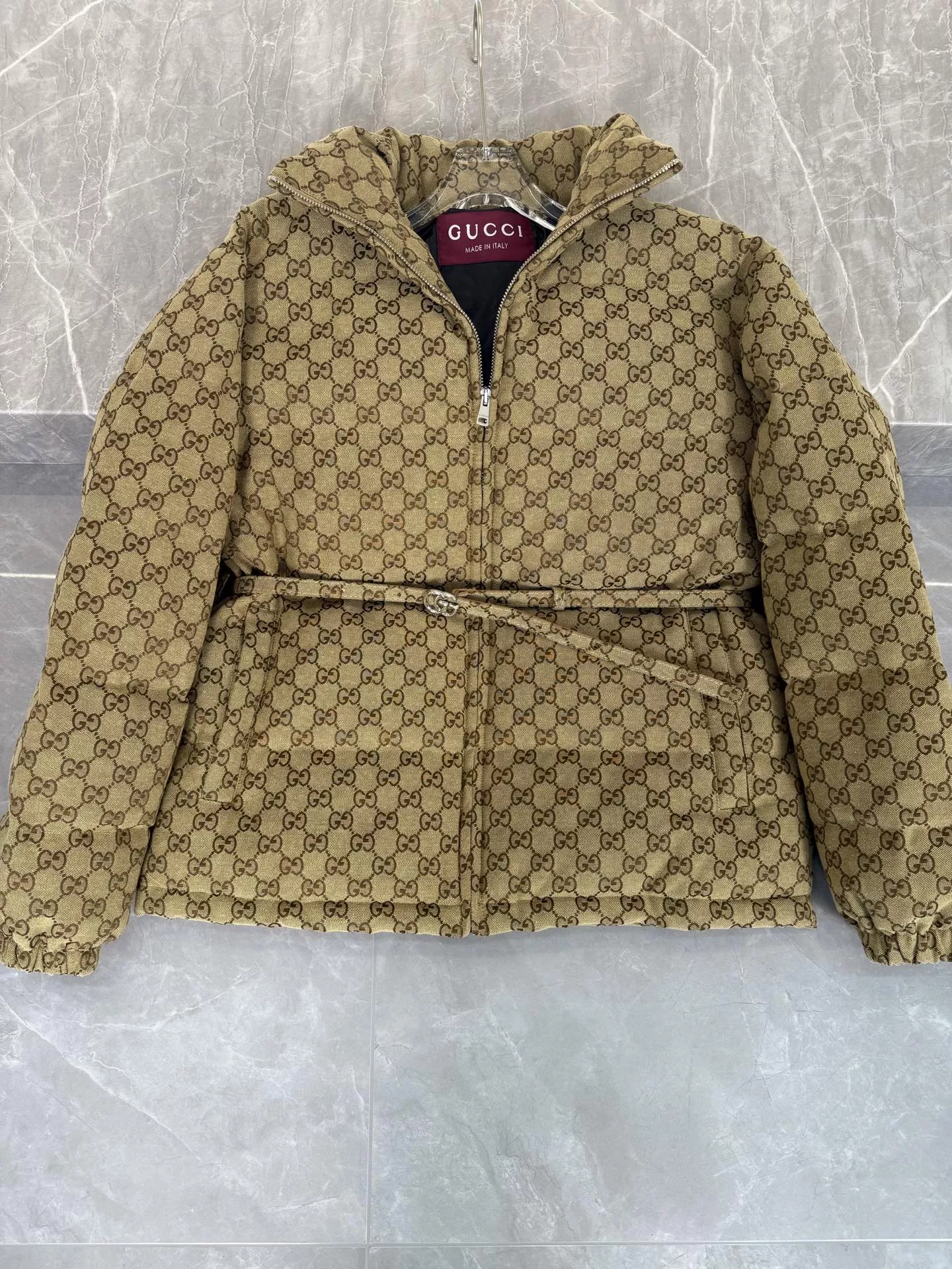 Gucci Woman Down Feather Coat Long Sleeved 5359501