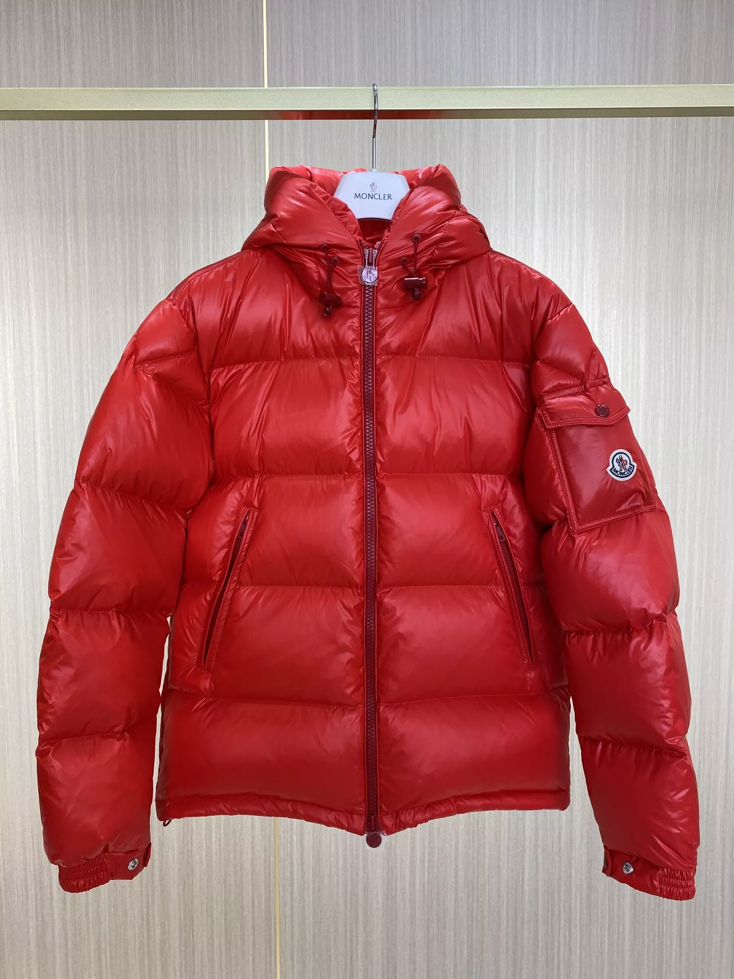 Designer Clothing Moncler Down Feather Coat Long Sleeved For Men 261459