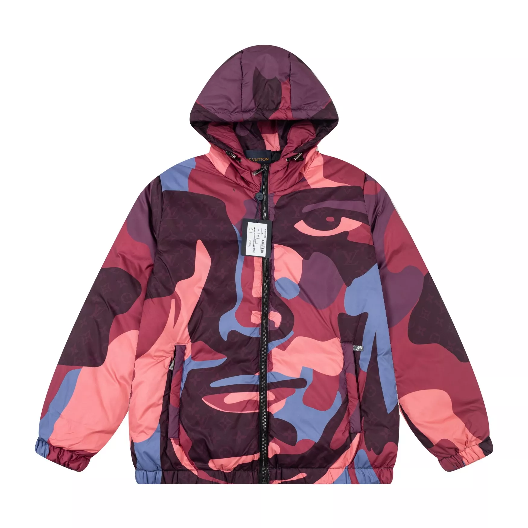 Louis Vuitton Mens Down Feather Coat Long Sleeved 946487