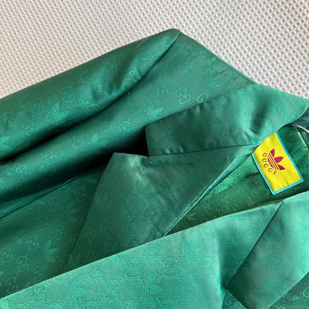 Gucci 693451 adidas x Gucci GG Jacket for women green