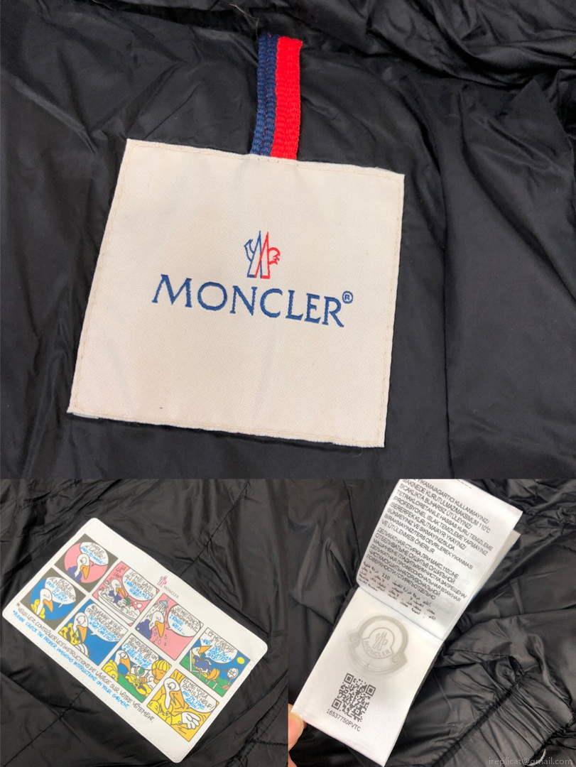 Moncler G20913A Women’s Short Down Black 88637