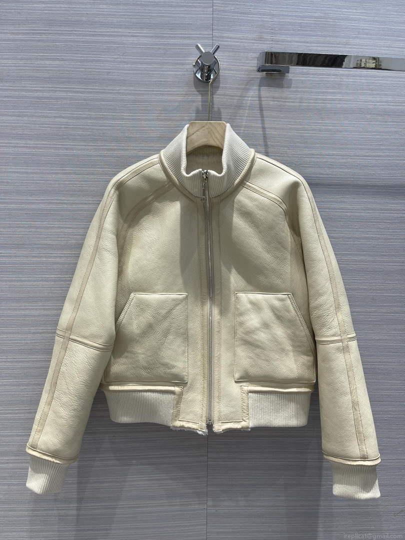 Hermes Women’s Fashion Clothing Leather Jacket H33262