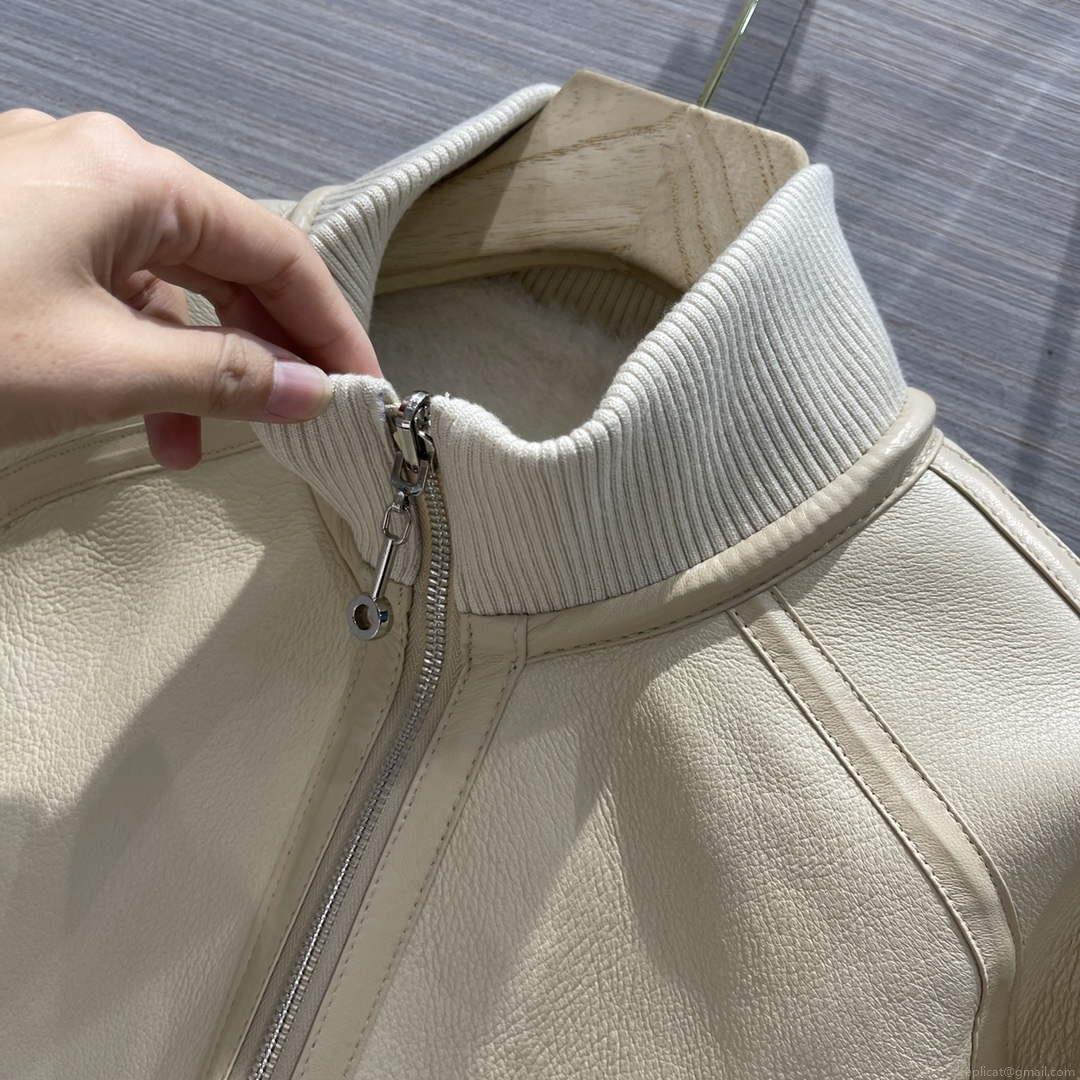 Hermes Women’s Fashion Clothing Leather Jacket H33262