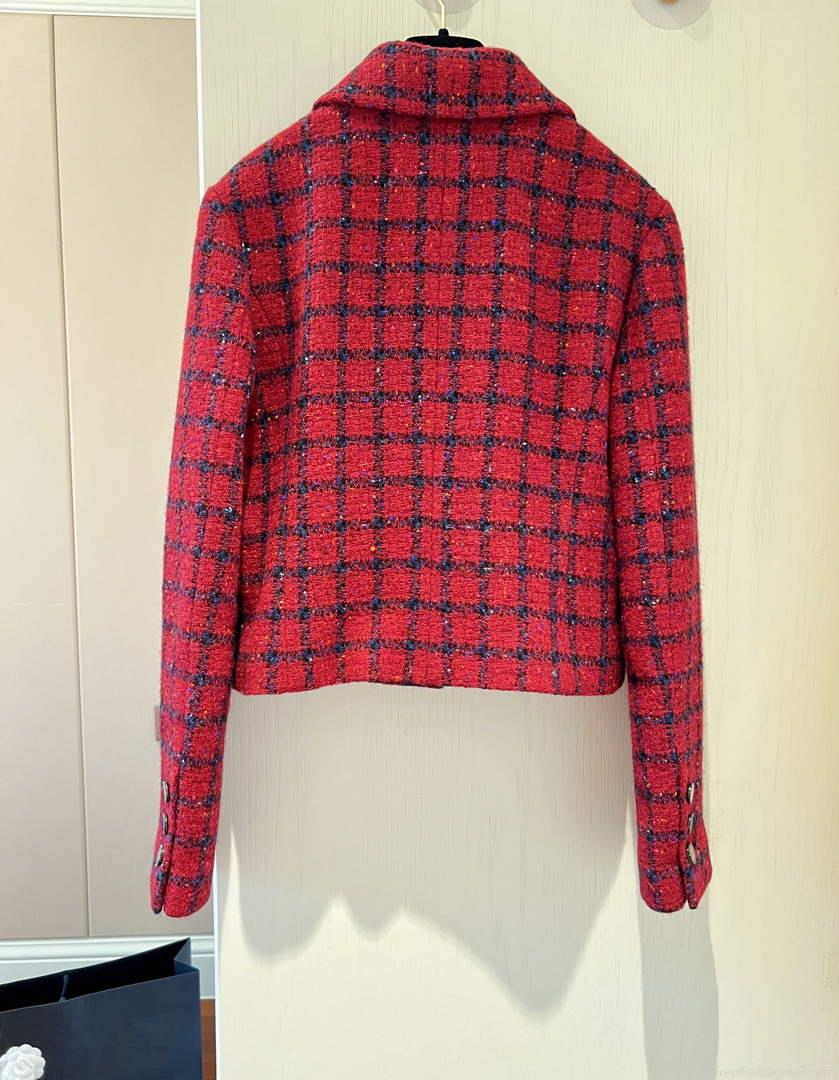 Chanel P73609 Women’s Fashion Clothing Jacket C58701