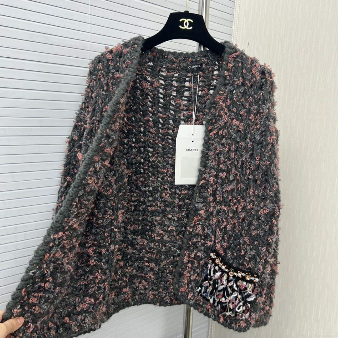 Chanel P73609 Women’s Fashion Clothing Jacket C58704