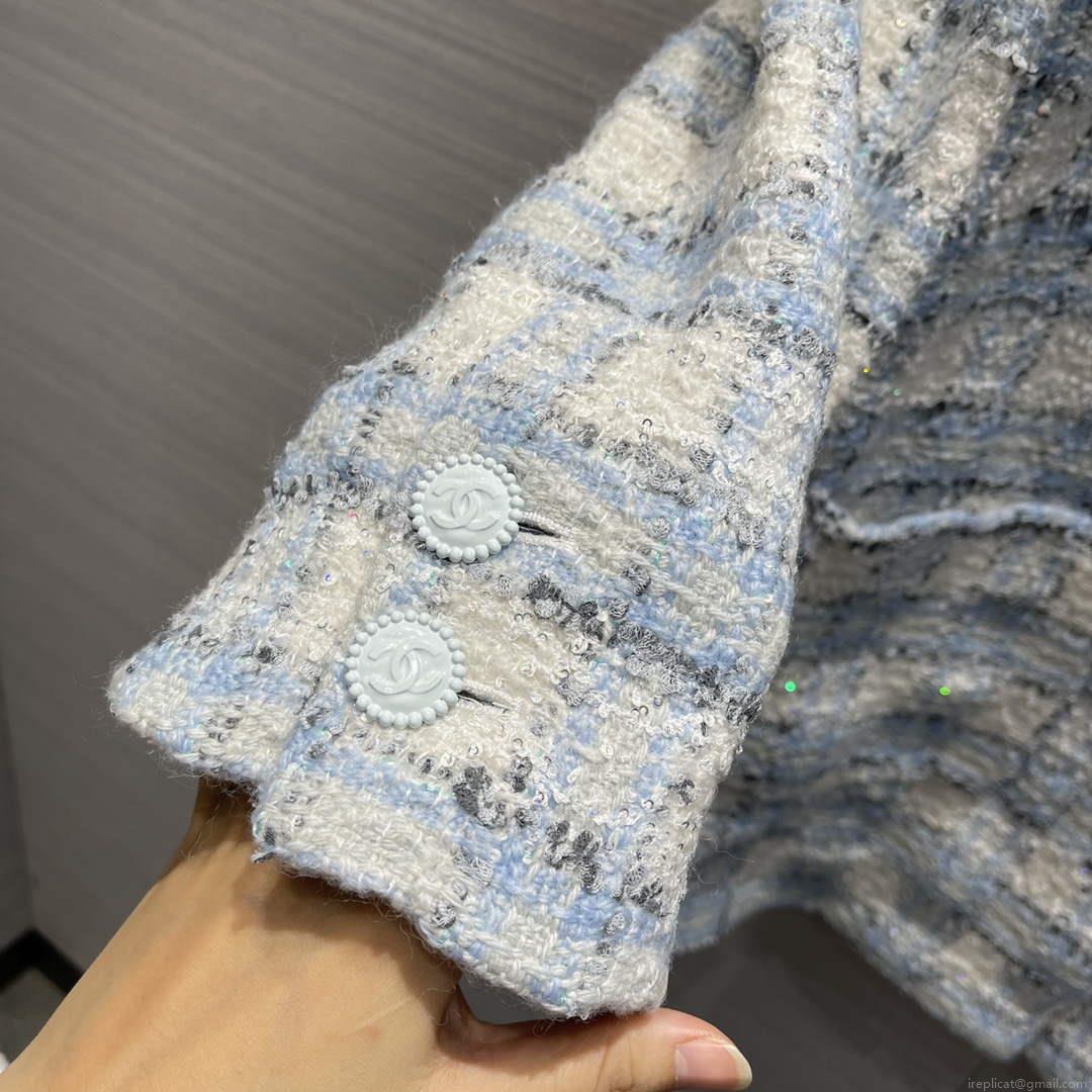Chanel P73609 Women’s Fashion Clothing Jacket C58707