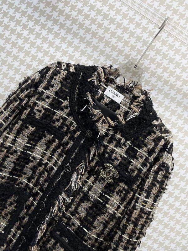 Chanel P73609 Women’s Fashion Clothing Jacket C58710