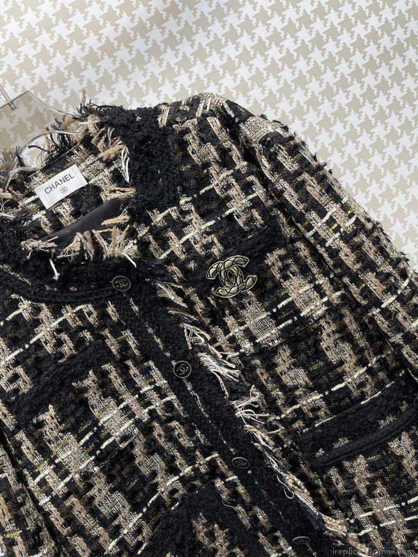 Chanel P73609 Women’s Fashion Clothing Jacket C58710