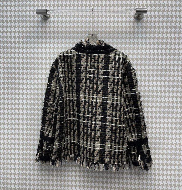 Chanel P73609 Women’s Fashion Clothing Jacket C58710