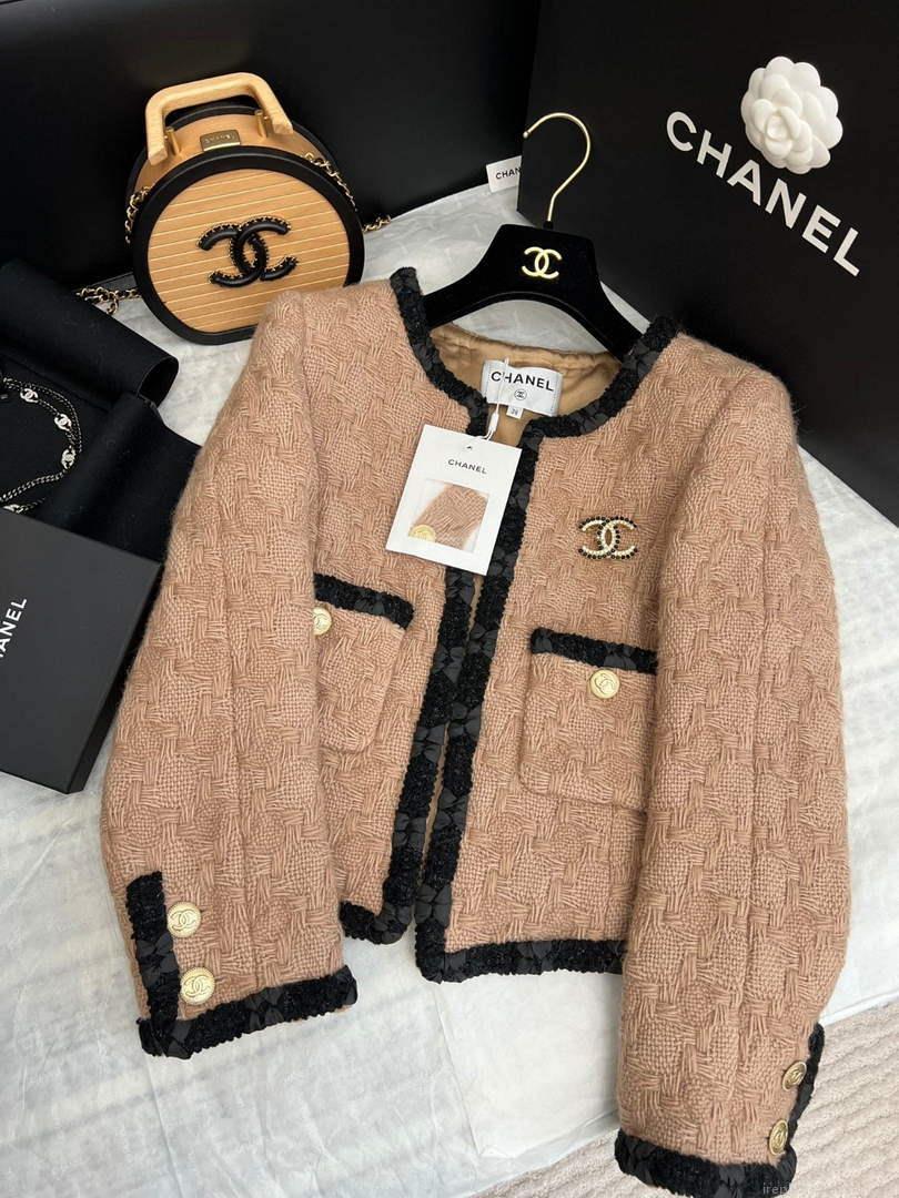 Chanel P73609 Women’s Fashion Clothing Jacket C58712