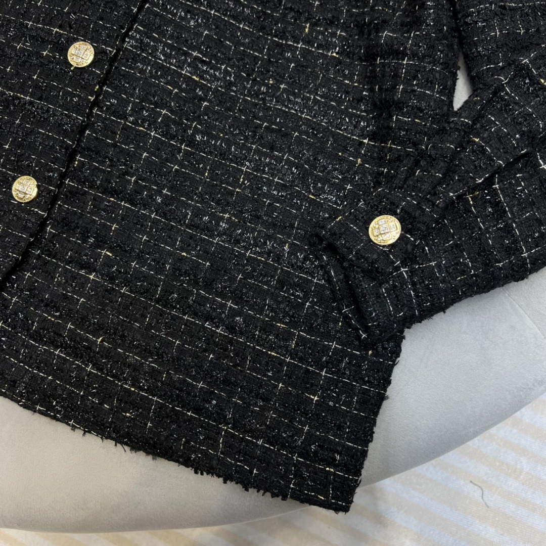 Chanel P73609 Women’s Fashion Clothing Jacket C58714