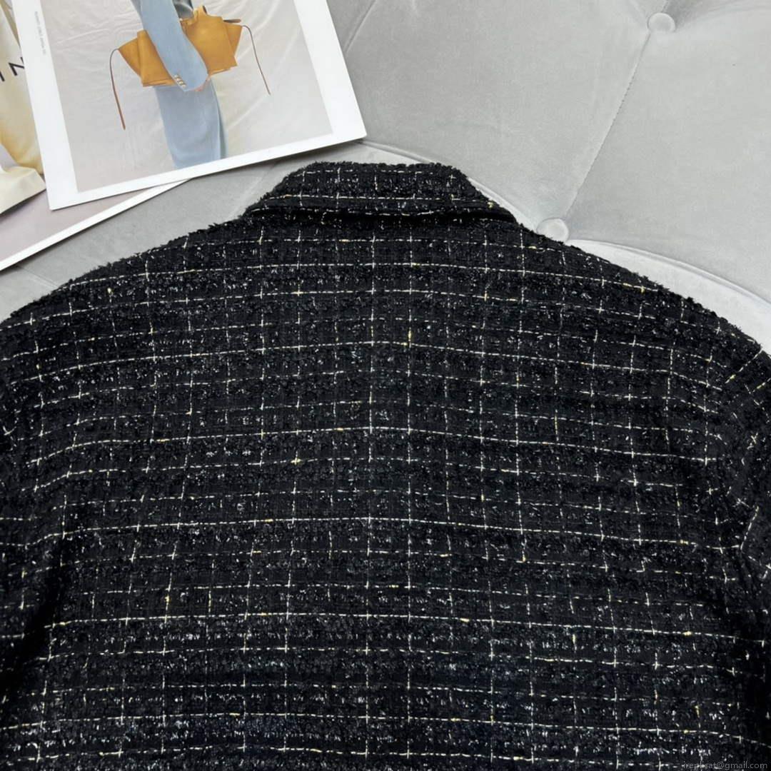 Chanel P73609 Women’s Fashion Clothing Jacket C58714
