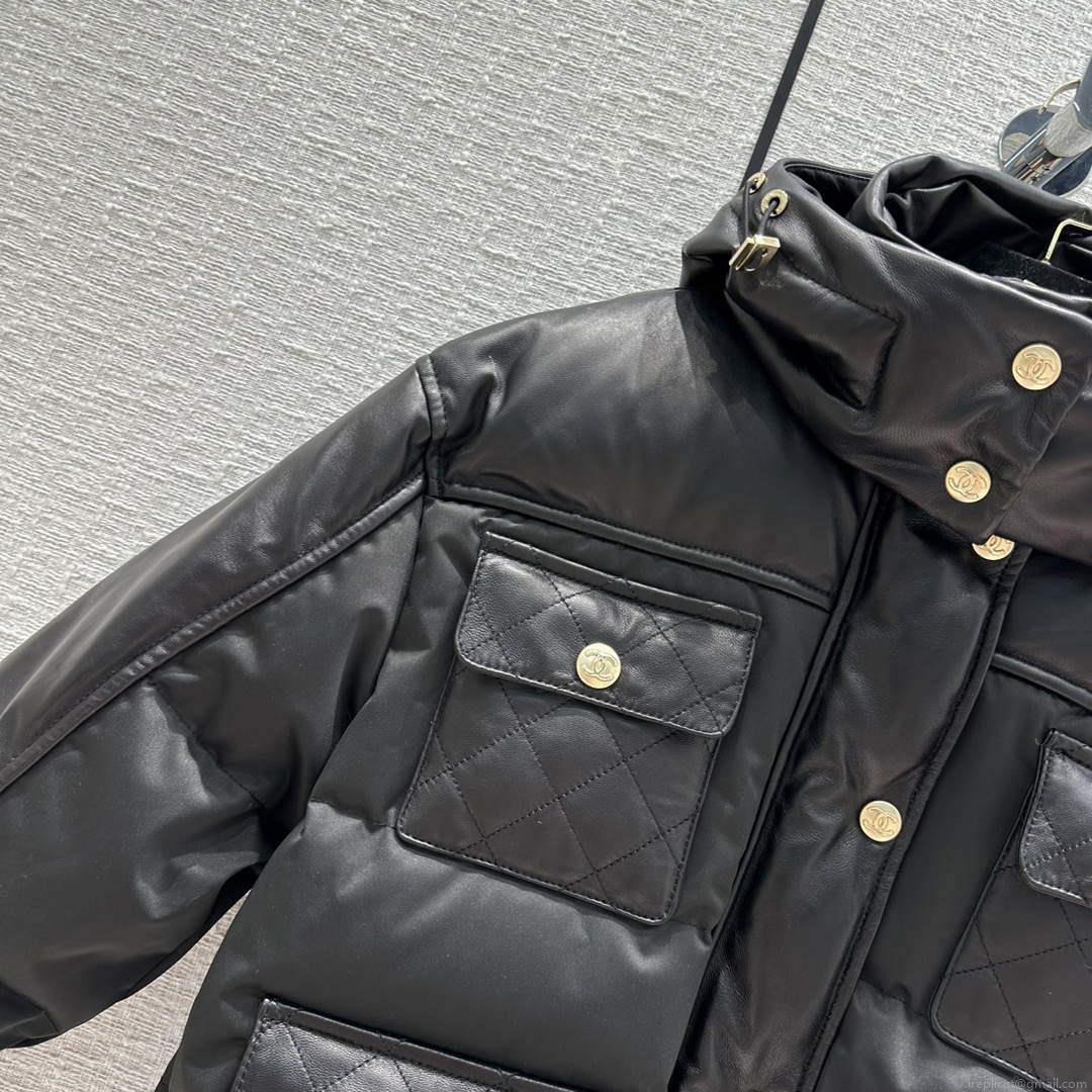 Chanel P73609 Women’s Fashion Clothing Jacket C58717