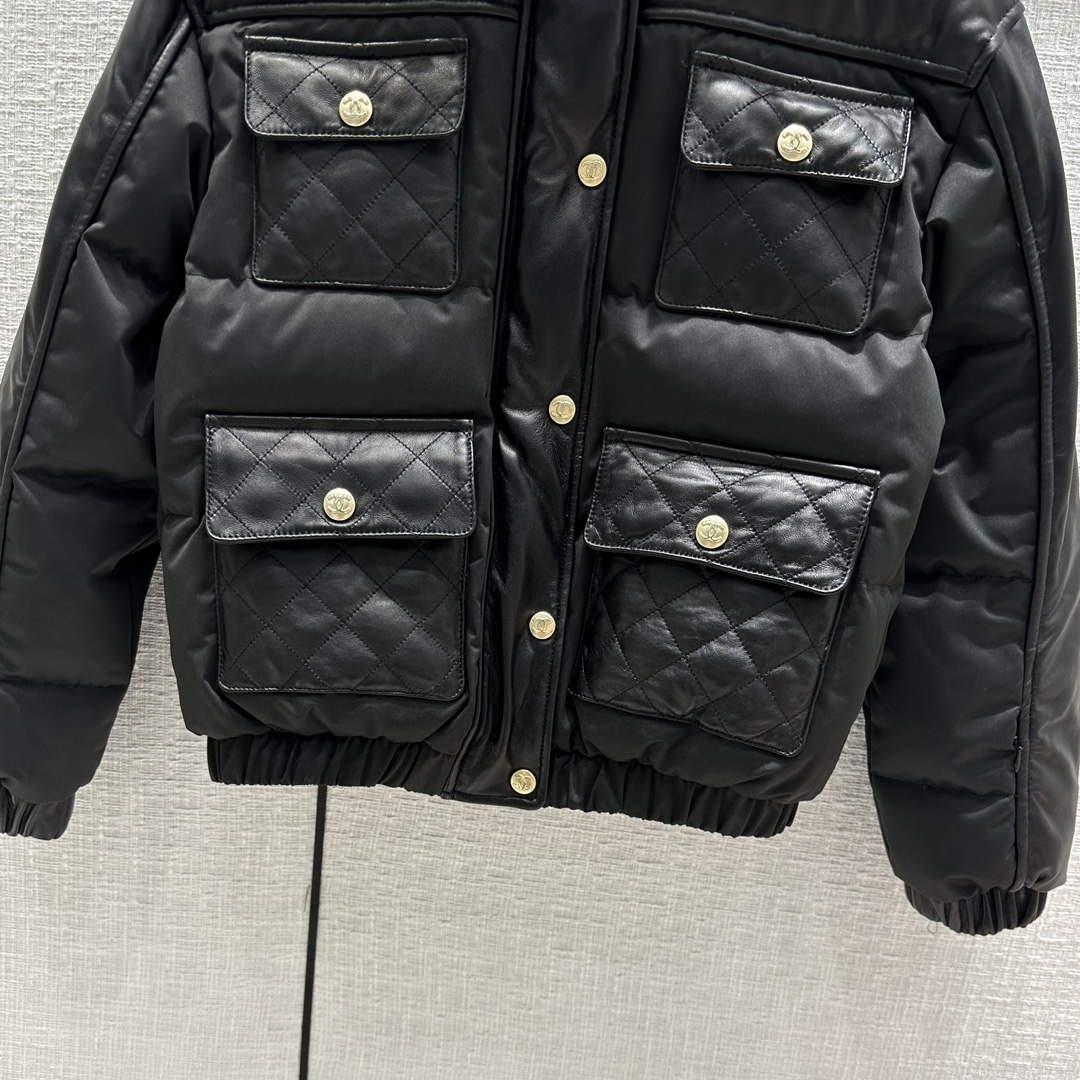 Chanel P73609 Women’s Fashion Clothing Jacket C58717