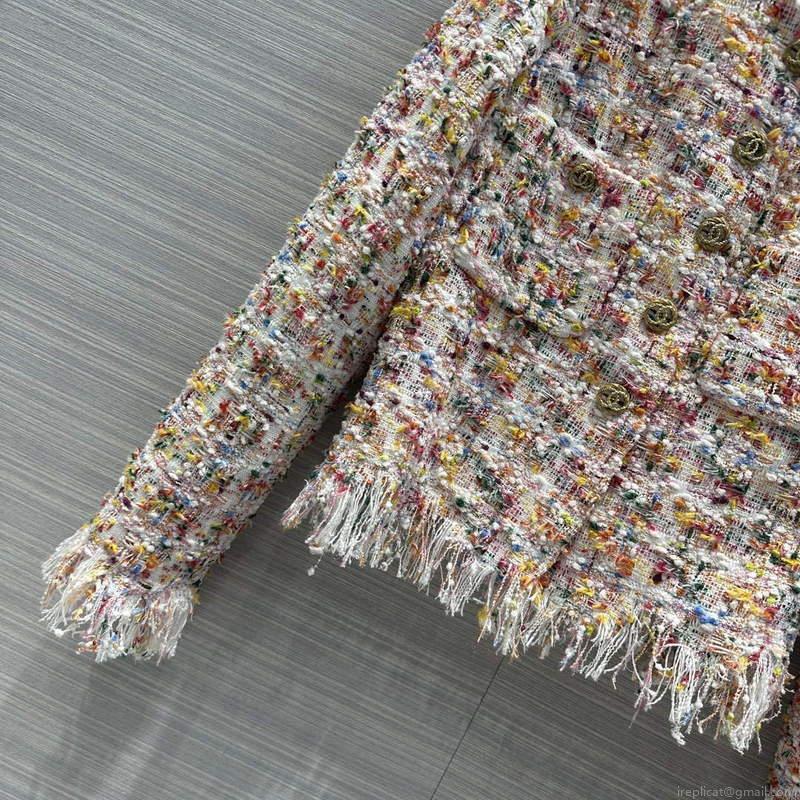 Chanel P73609 Women’s Fashion Clothing Jacket C58719