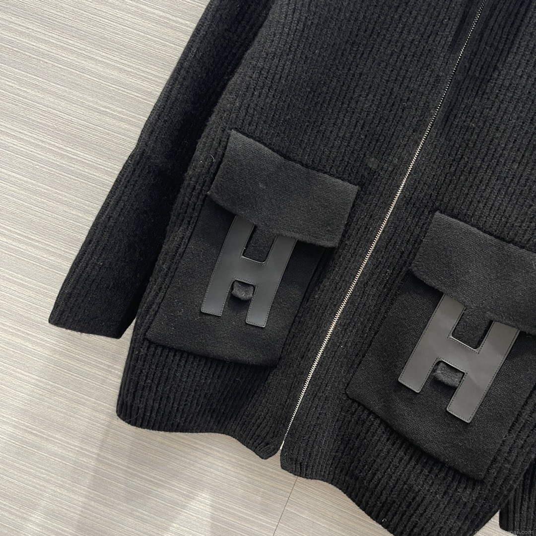 Hermes Women’s Fashion Clothing Cashmere Coat H33265