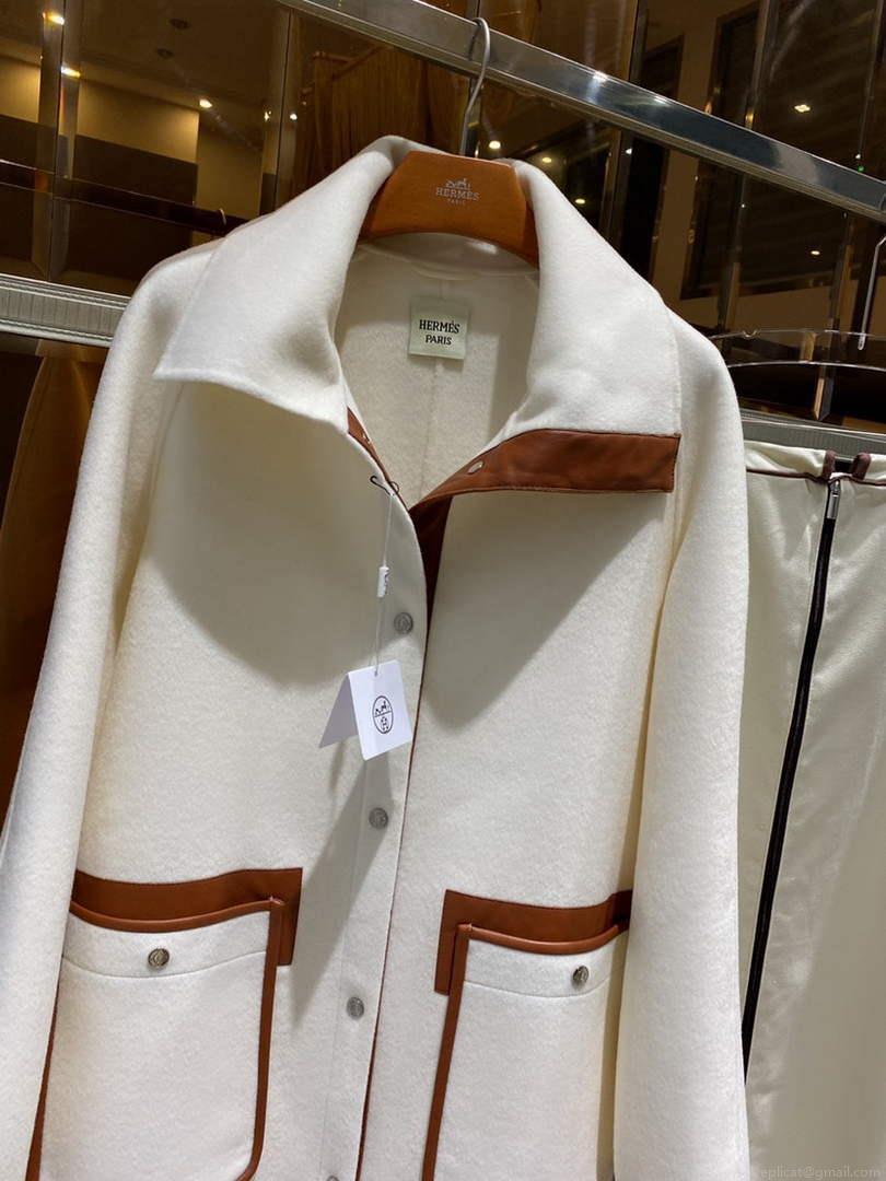 Hermes H2H0129DA0234 Women’s Fashion Clothing Coat H33271