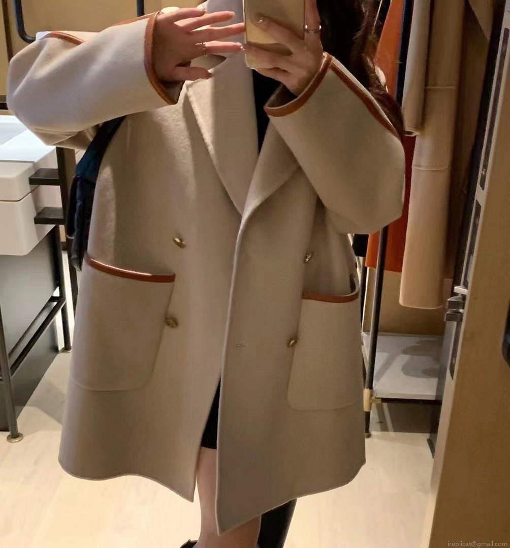 Hermes H2H0129DA0234 Women’s Fashion Clothing Coat H33278
