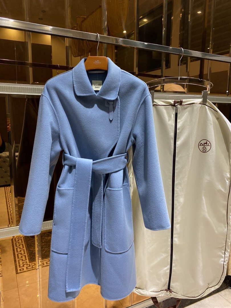 Hermes H2H0129DA0234 Women’s Fashion Clothing Coat H33284
