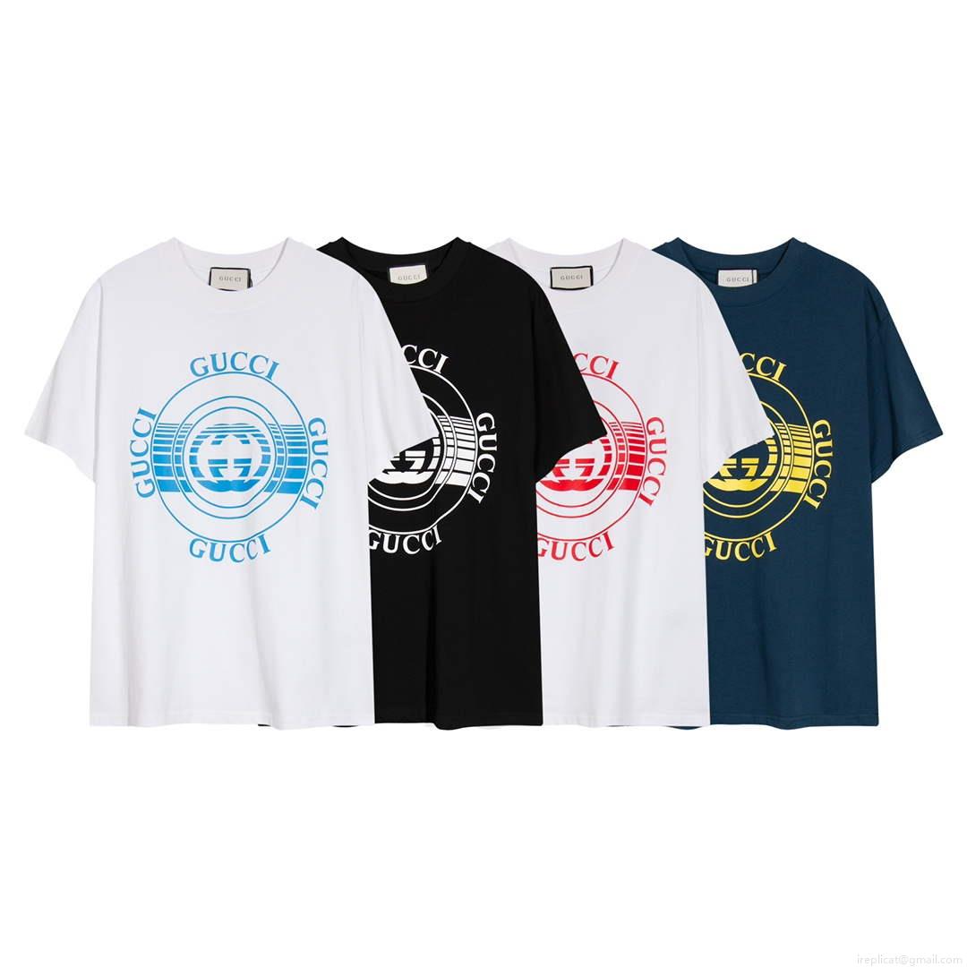 Gucci 717422 Logo print cotton jersey Women’s T-shirt G38661
