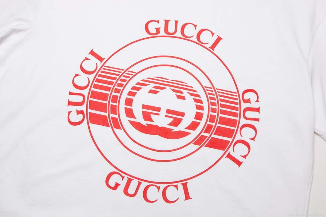Gucci 717422 Logo print cotton jersey Women’s T-shirt G38661