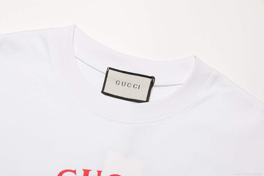 Gucci 717422 Logo print cotton jersey Women’s T-shirt G38661