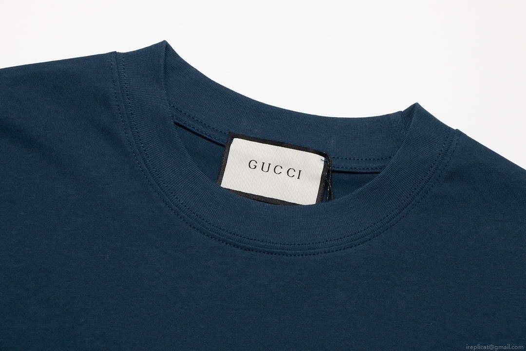 Gucci 717422 Logo print cotton jersey Men Women’s T-shirt G38663