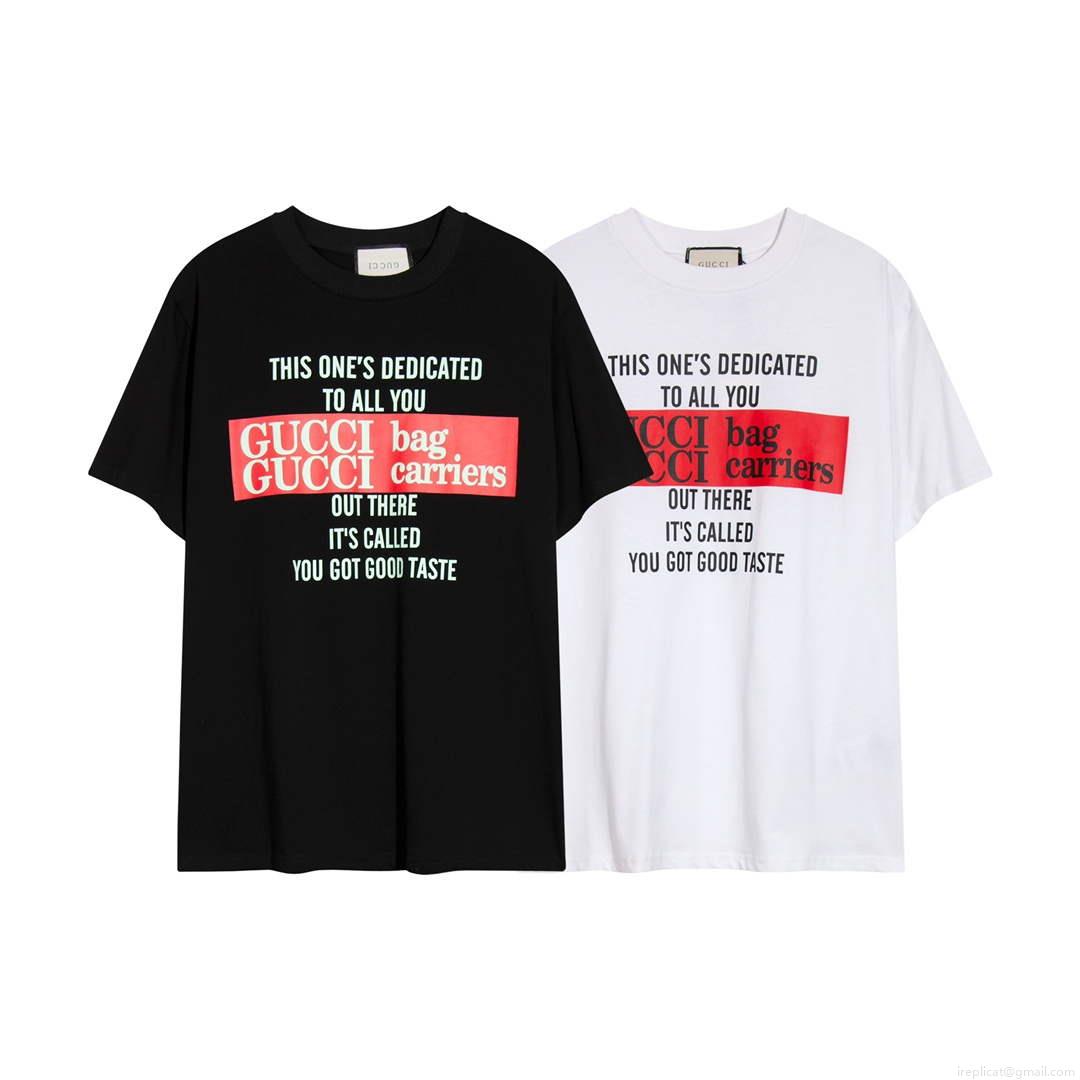 Gucci 717422 Logo print cotton jersey Men Women’s T-shirt G38667