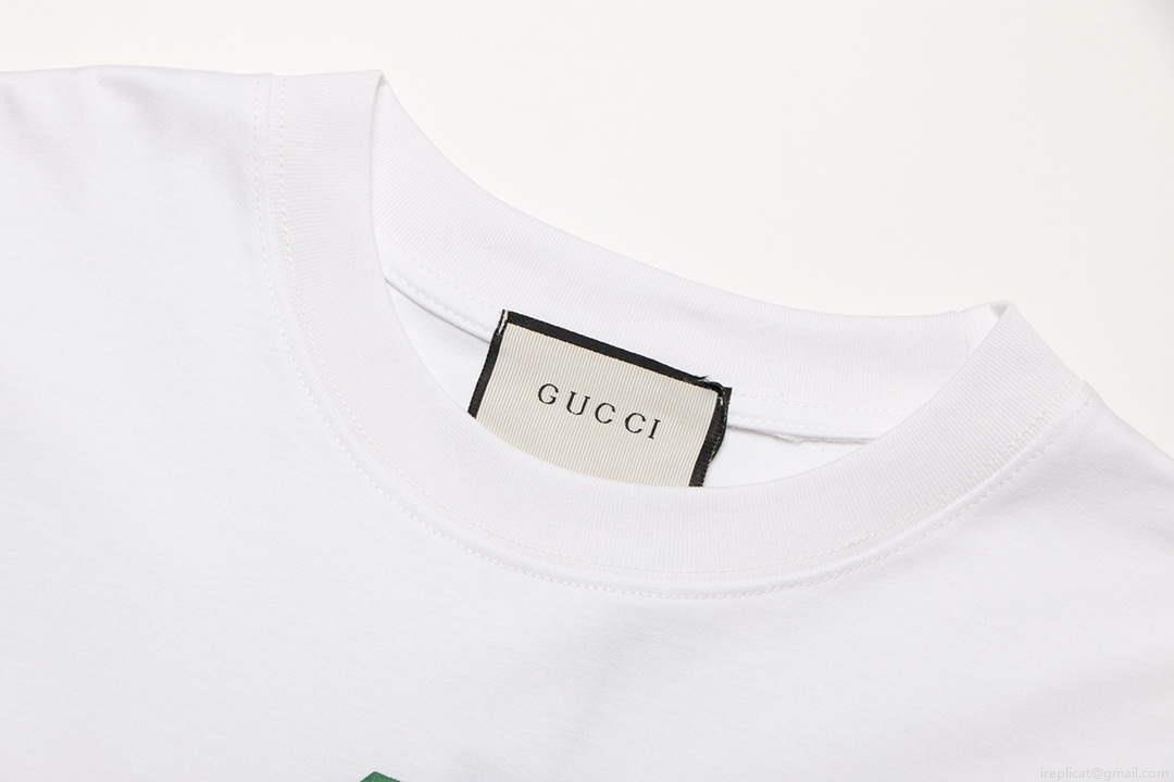 Gucci 717422 Logo print cotton jersey Men Women’s T-shirt G38674