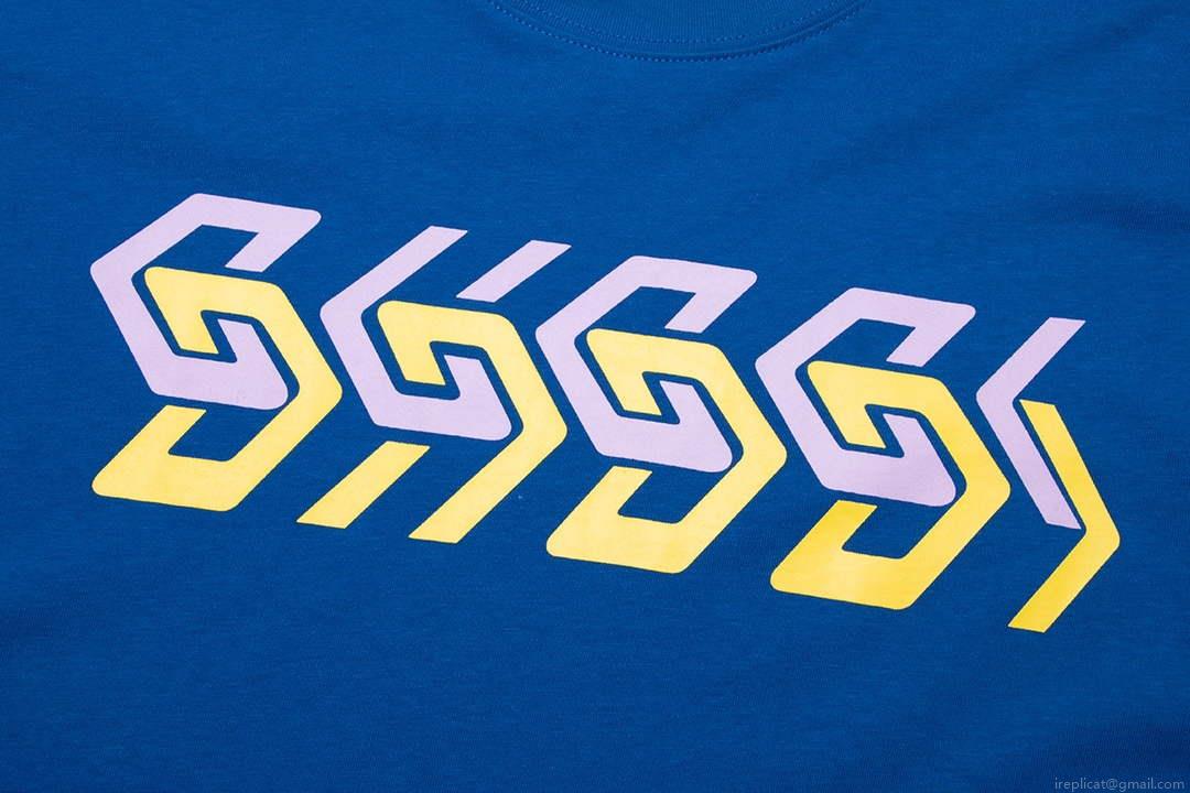 Gucci 717422 Logo print cotton jersey Men Women’s T-shirt G38670