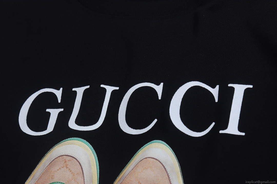 Gucci 717422 Logo print cotton jersey Men Women’s T-shirt G38677