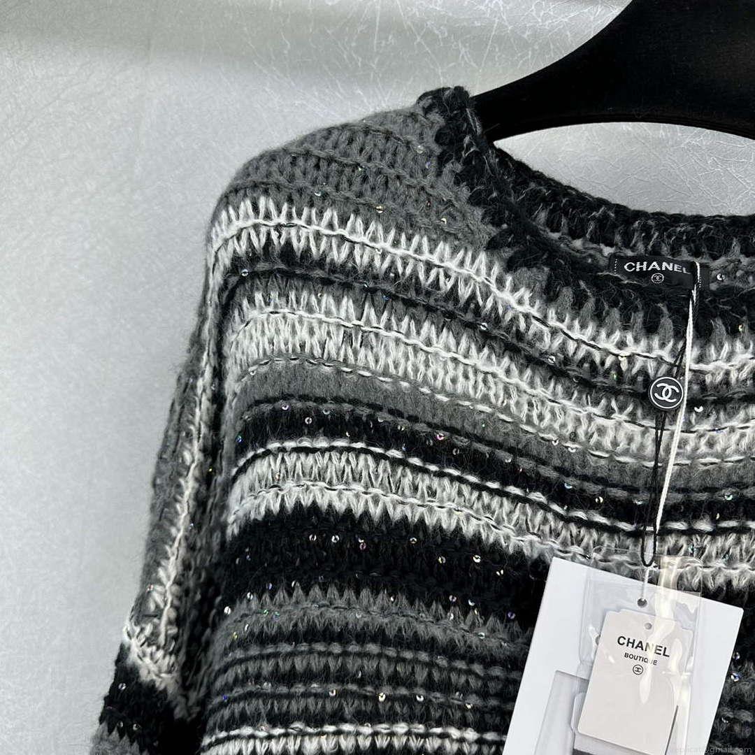 Chanel Women’s Fashion Clothing Knitted Sweaters C58838