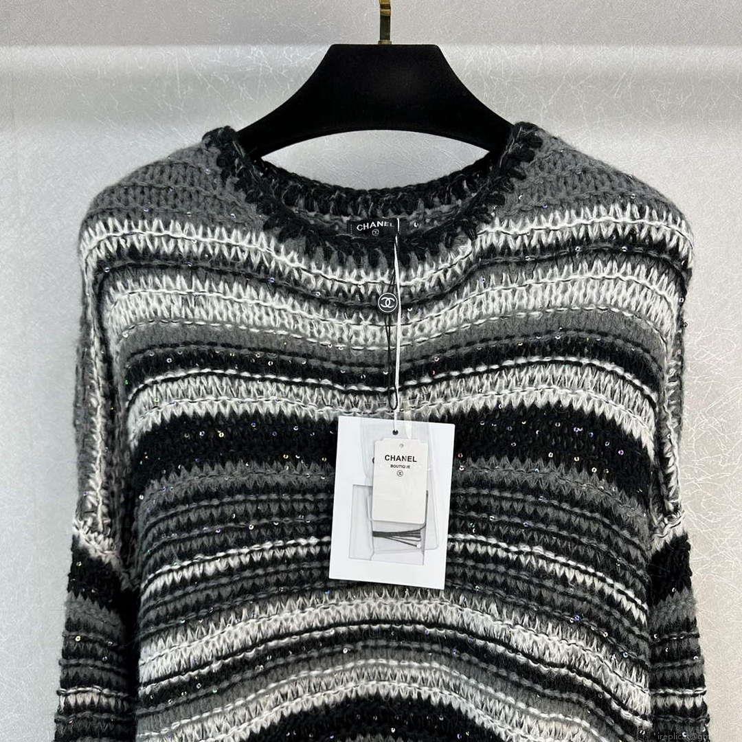 Chanel Women’s Fashion Clothing Knitted Sweaters C58838