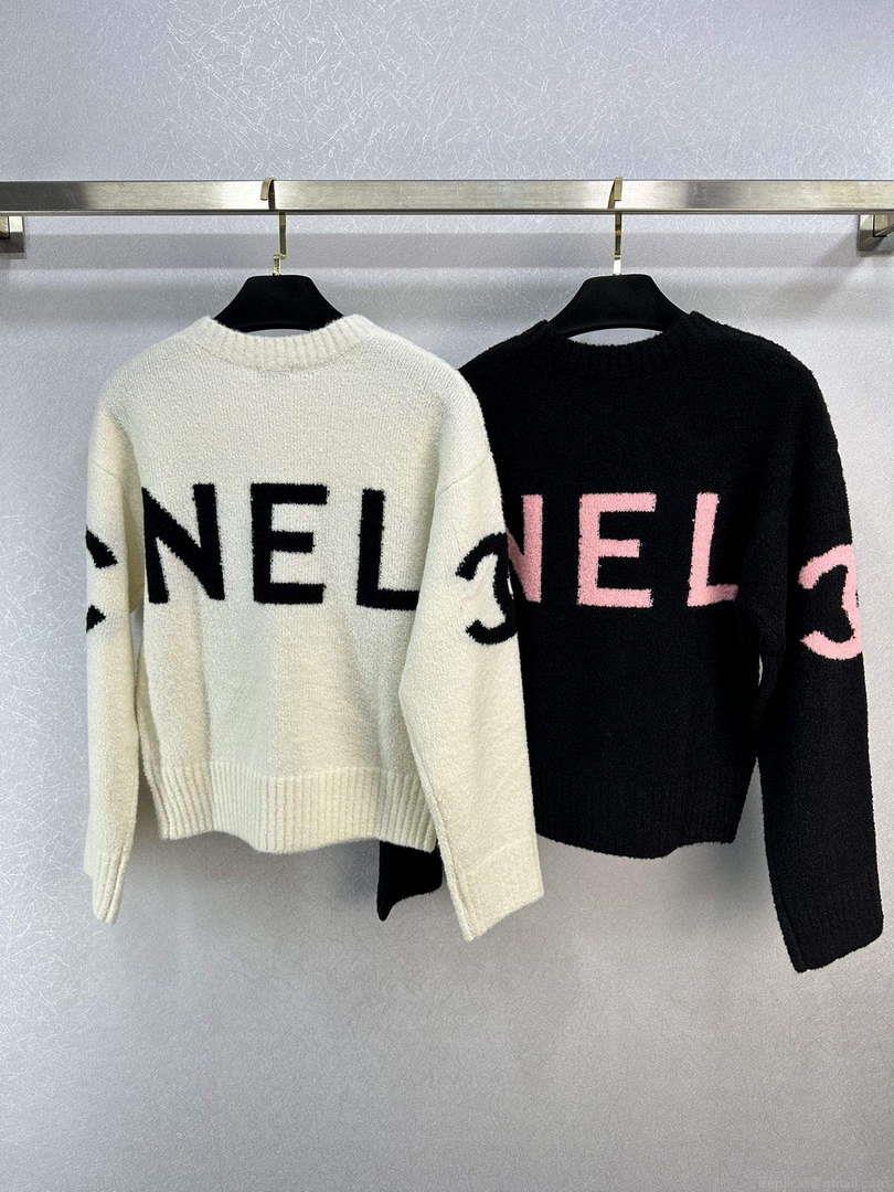 Chanel Women’s Fashion Clothing Knitted Sweaters C58839