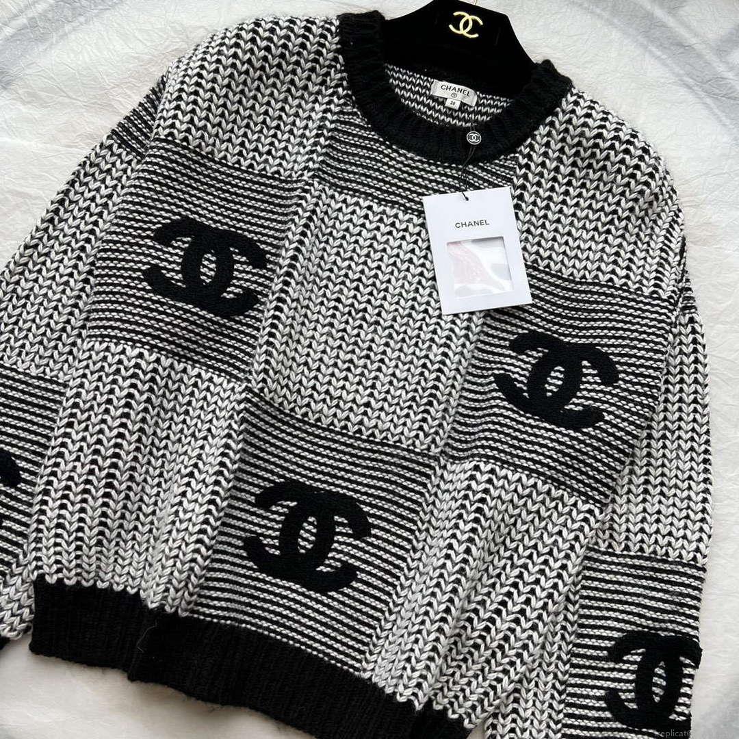 Chanel Women’s Fashion Clothing Knitted Sweaters C58842