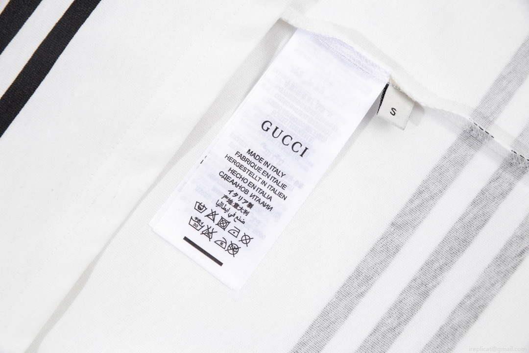 Gucci 616036 Adidas x Gucci Cotton Jersey Men Women’s T-shirt G38682