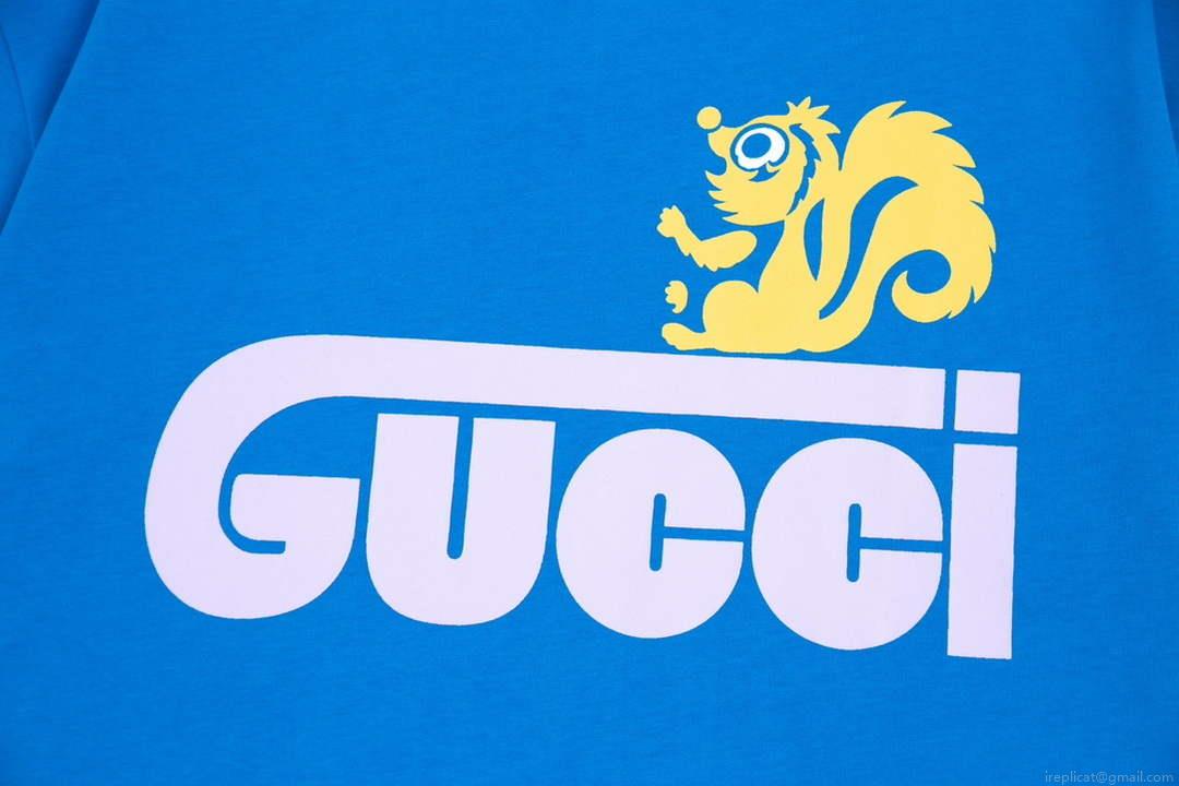 Gucci 457095 Logo print cotton jersey Men Women’s T-shirt G38691