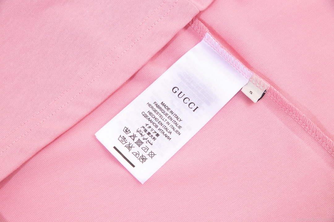 Gucci 457095 Logo print cotton jersey Men Women’s T-shirt G38695