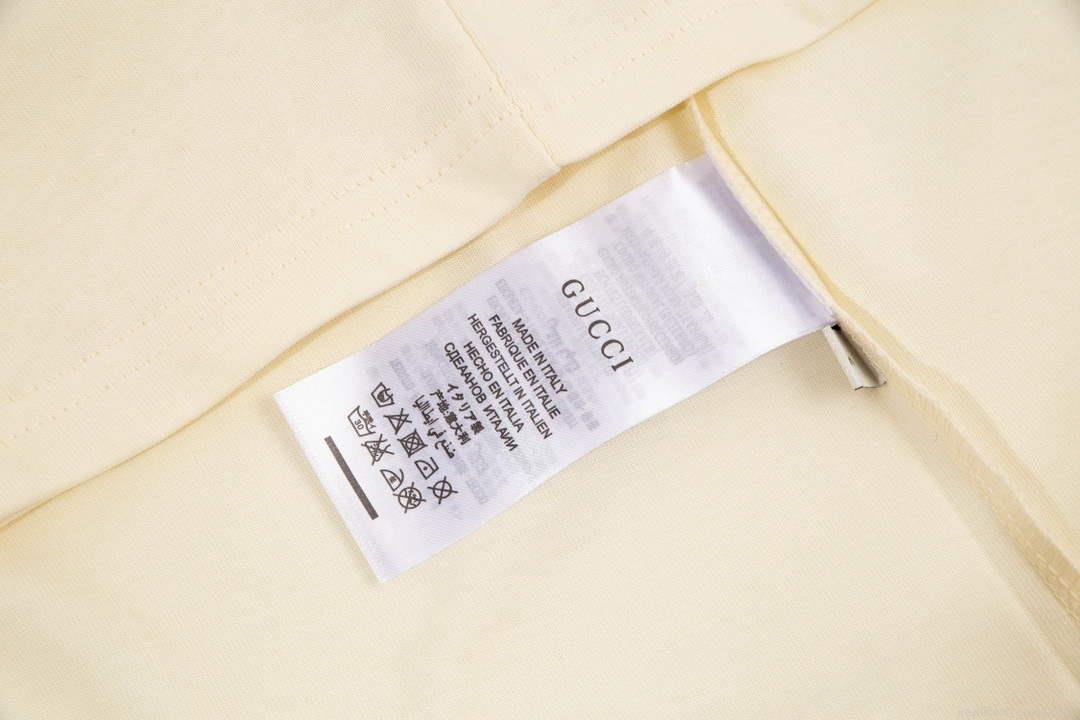 Gucci 457095 Logo print cotton jersey Men Women’s T-shirt G38698