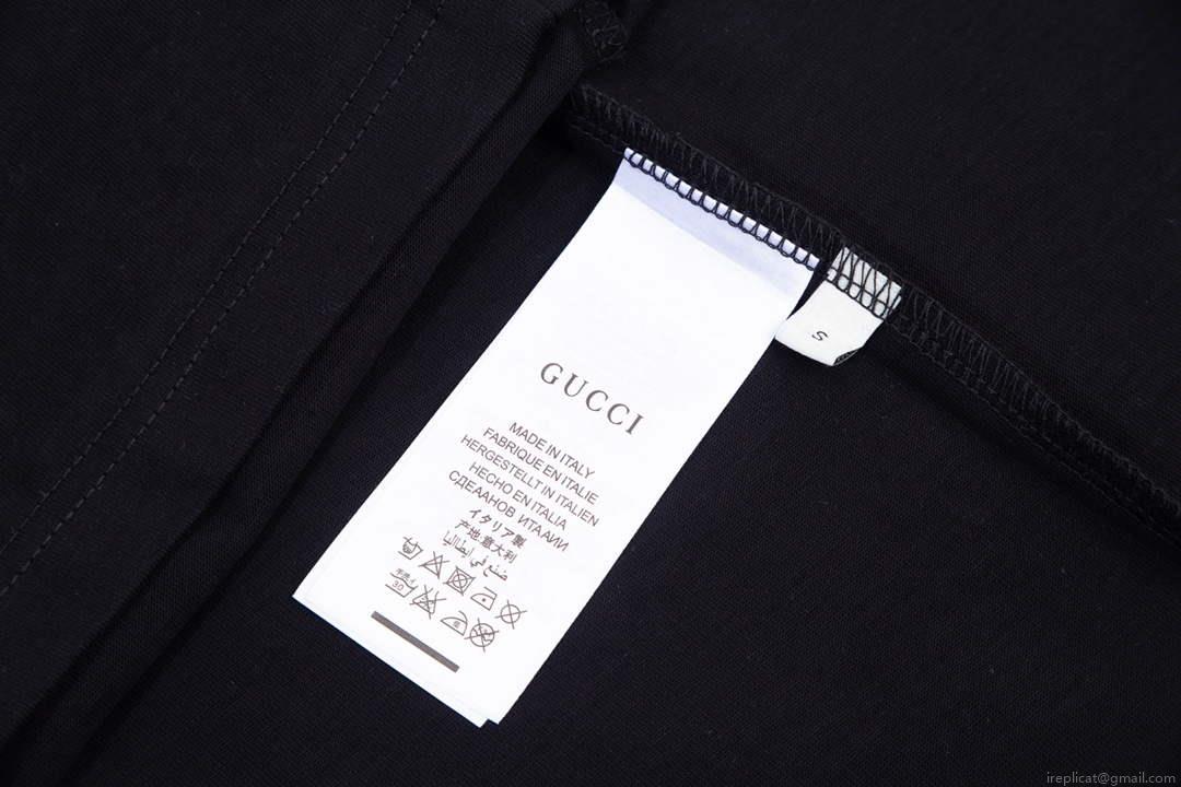 Gucci 457095 Logo print cotton jersey Men Women’s T-shirt G38702