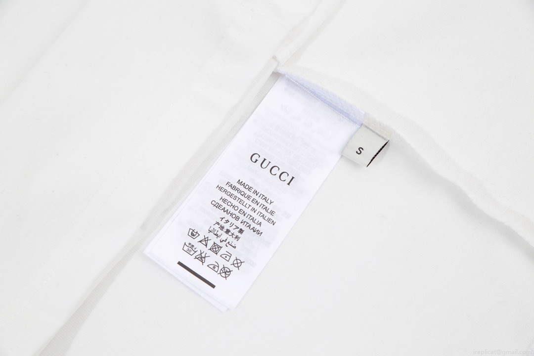 Gucci 457095 Logo print cotton jersey Men Women’s T-shirt G38704