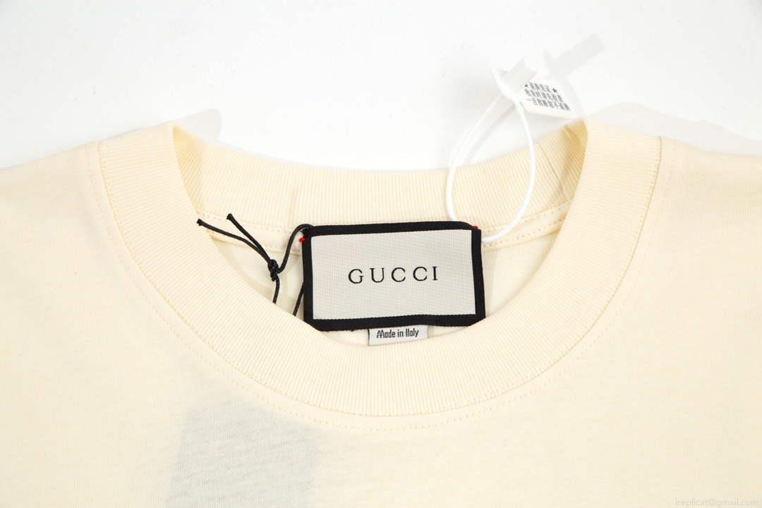 Gucci 457095 Logo print cotton jersey Men Women’s T-shirt G38712