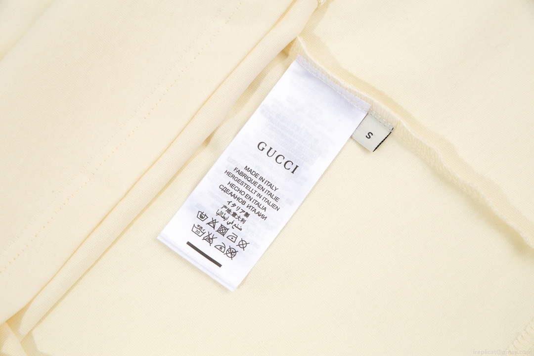 Gucci 457095 Logo print cotton jersey Men Women’s T-shirt G38712