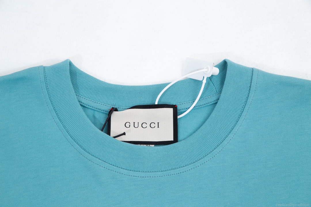 Gucci 457095 Logo print cotton jersey Men Women’s T-shirt G38713