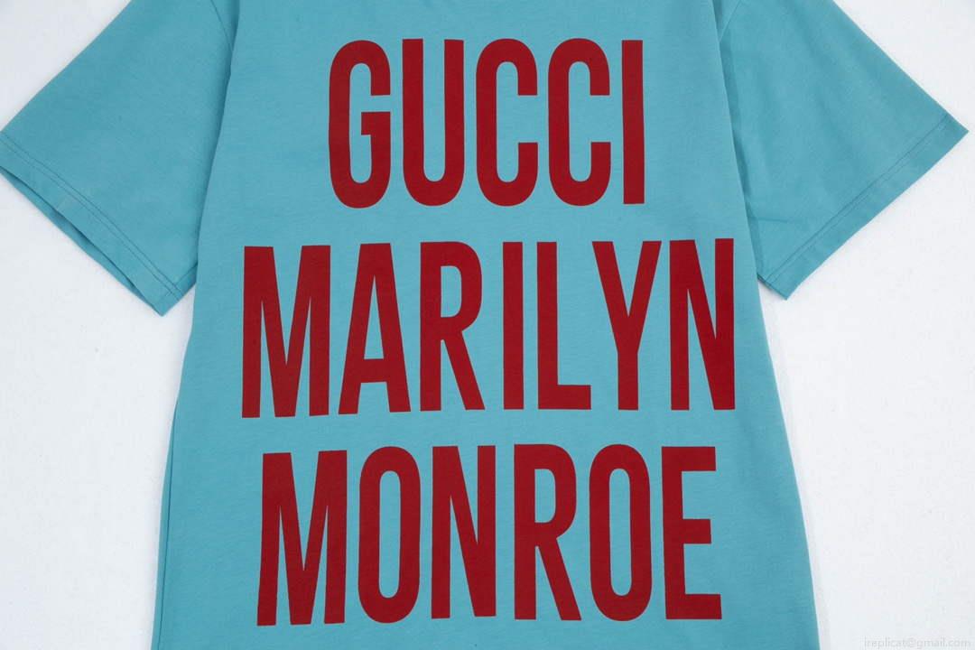 Gucci 457095 Logo print cotton jersey Men Women’s T-shirt G38713